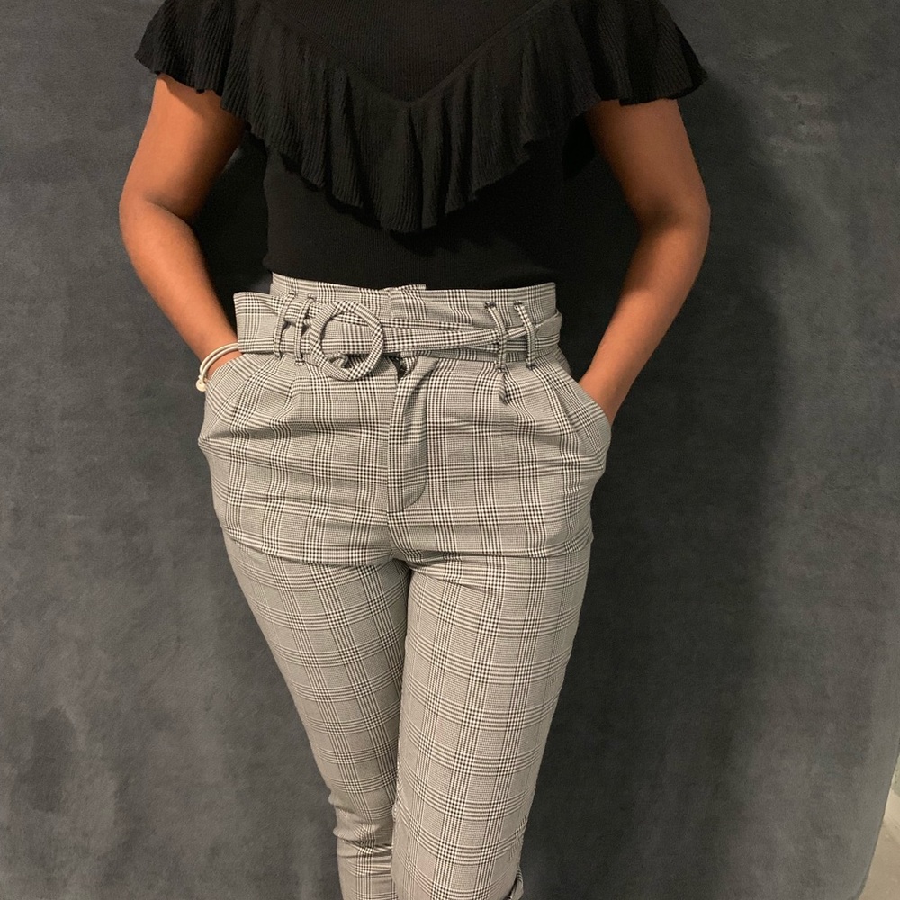 Paper bag pants
